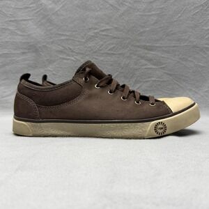 UGG Australia Shoes Womens Size 10 Brown Suede Low Top‎ Casual Sneaker 1888